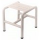 Tabouret simple / Nylon blanc