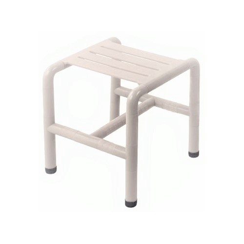 Tabouret simple / Nylon blanc