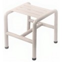 Tabouret simple / Nylon blanc - Antibactérien